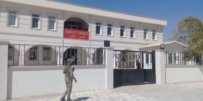 The Military Court in Al-Rai of the Syrian Interim Government - Image source: from the Internet